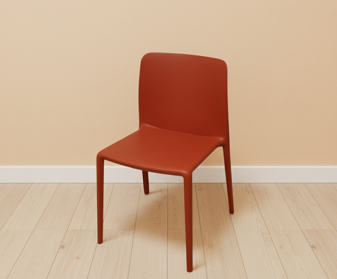 RED A650- PLASTIC CHAIR